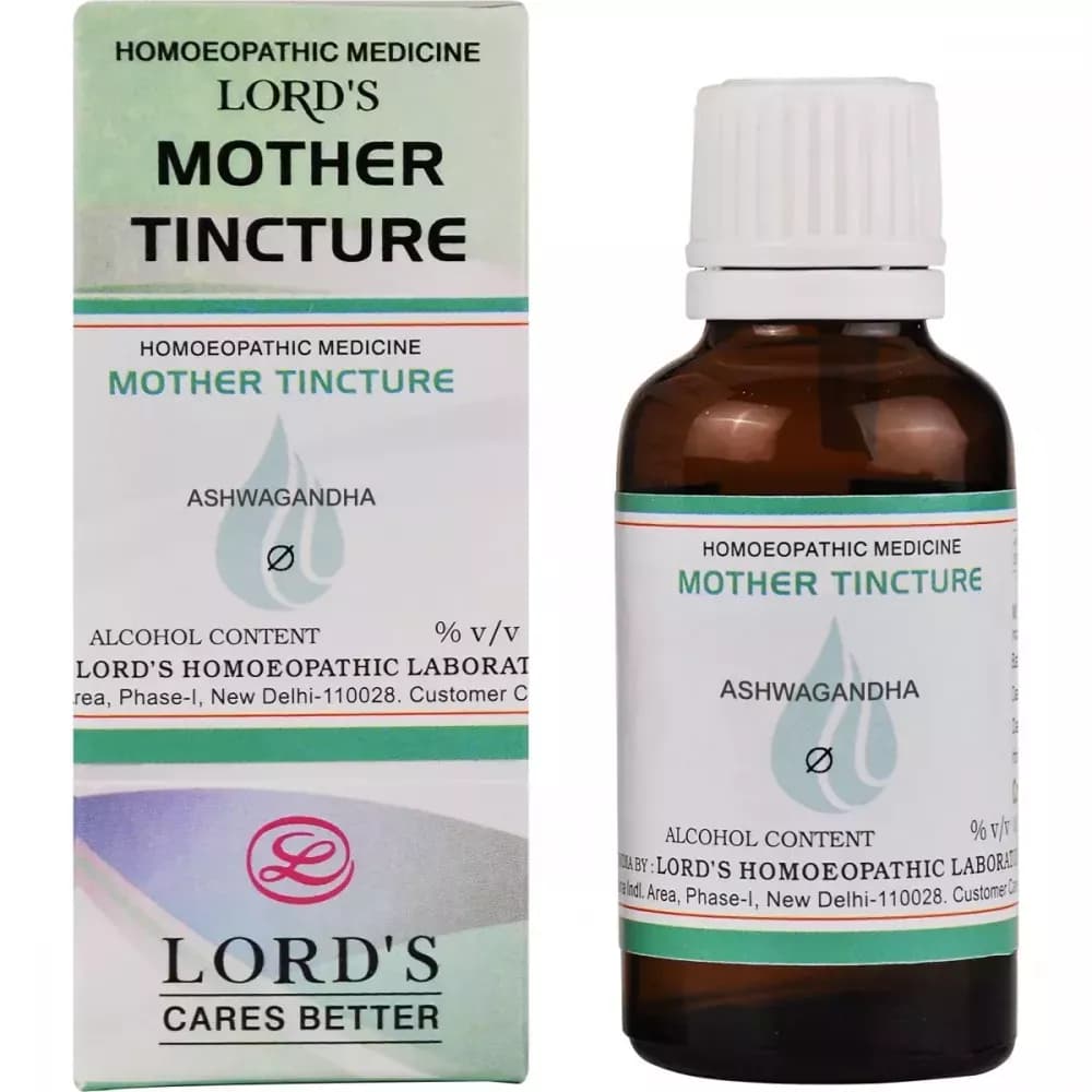 Lord's Ashwagandha Mother Tincture Q 30 ml Main Image