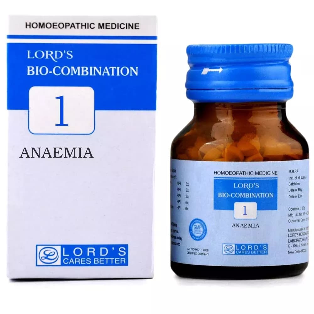 Lord's Bio-Combination 1 Tablet 25 g Main Image