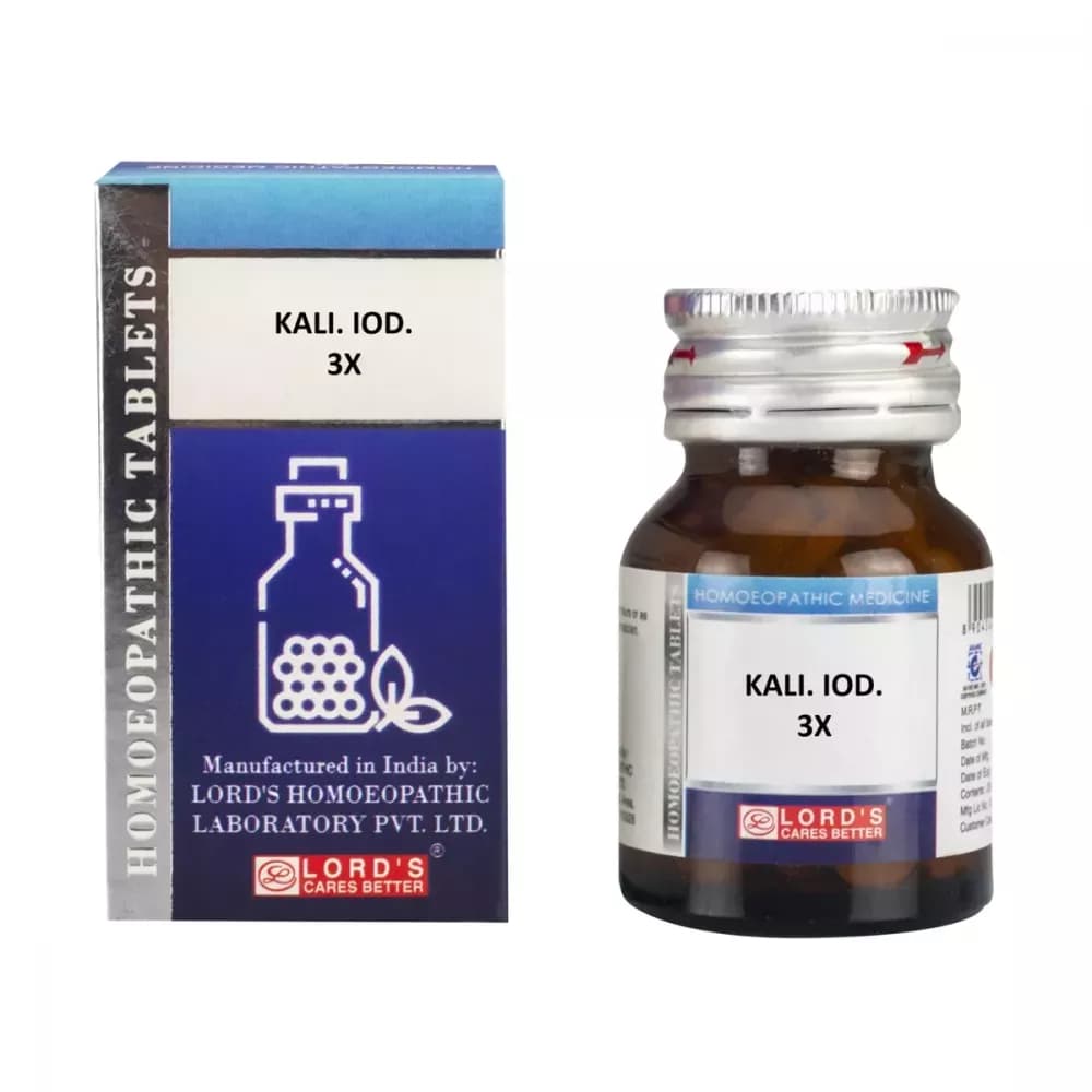 Lord's Kali Iod Trituration Tablet 3X 25 g Main Image