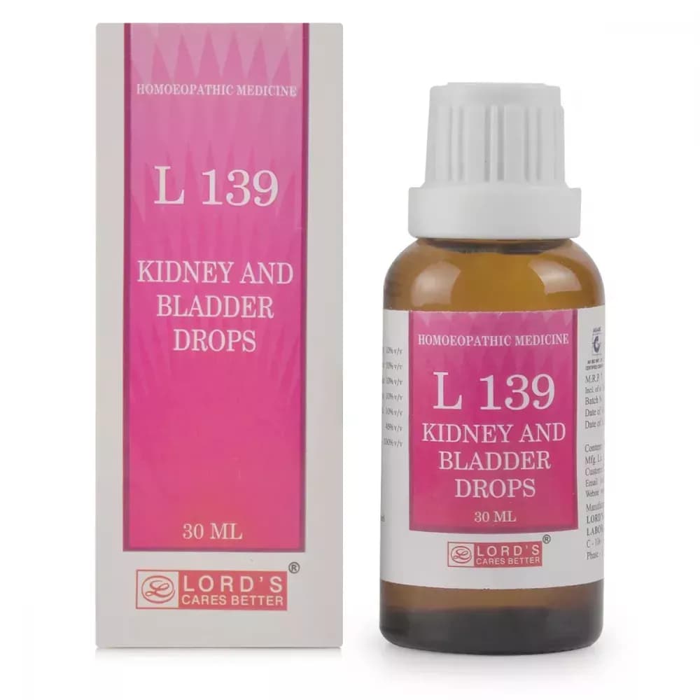 Lord's L 139 Kidney And Bladder Drop 30 ml Main Image