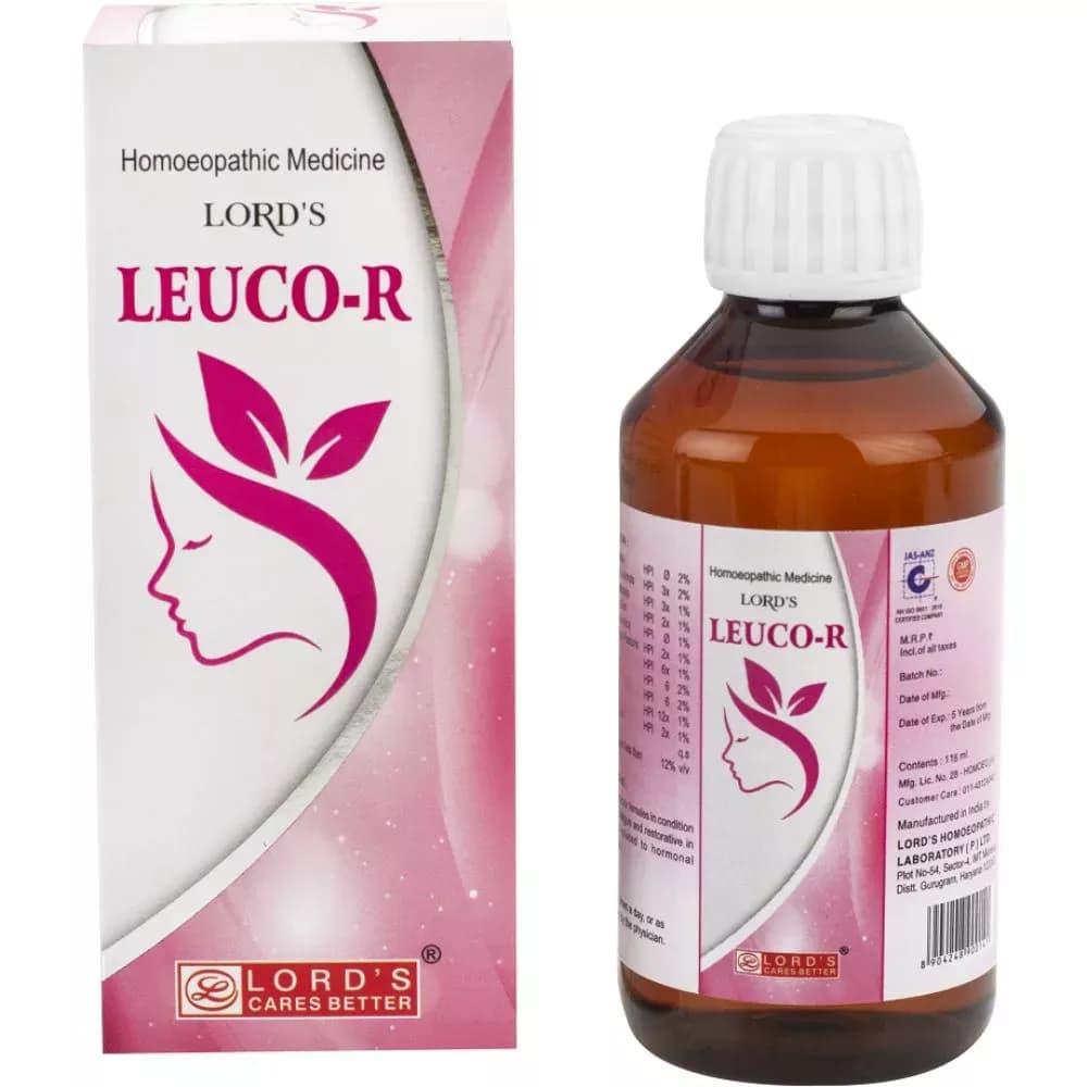 Lord's Leuco-R Syrup 115 ml Main Image