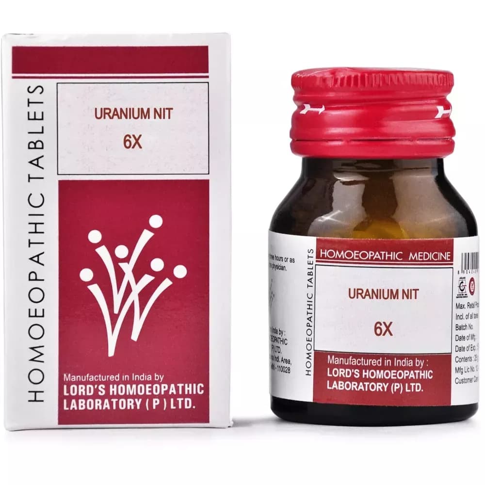 Lord's Uranium Nit Trituration Tablet 25 g 6X Main Image