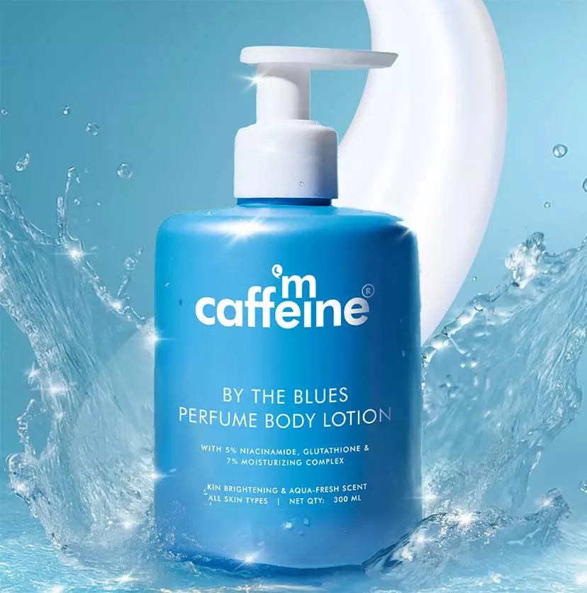 mCaffeine By the Blues Brightening Perfume Body Lotion,300ml-Main image