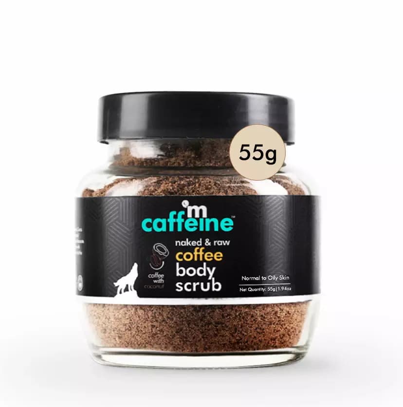 mCaffeine Coffee Body Scrub with Coconut,55g-Main image