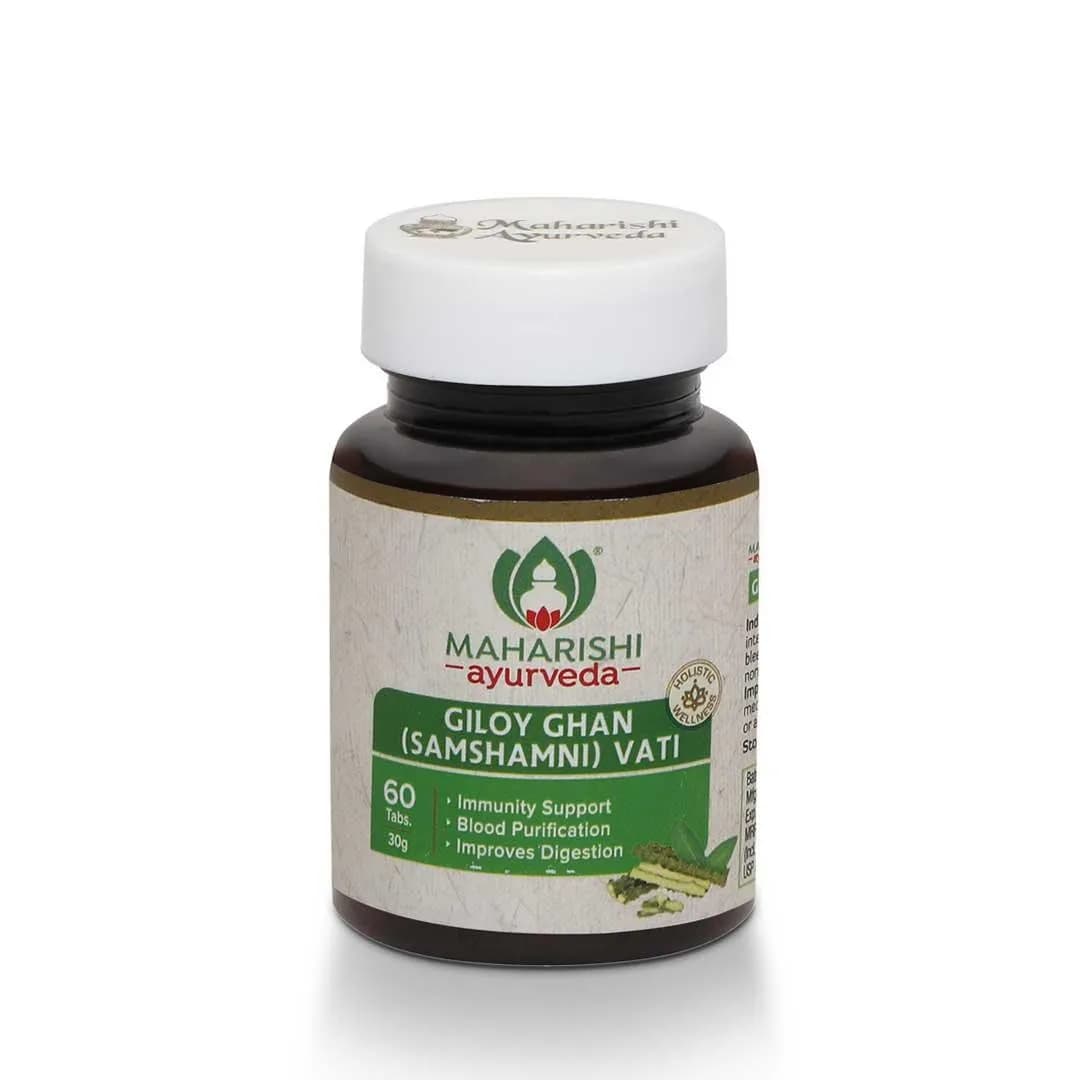 Maharishi ayurveda giloy ghan vati tablets 60 tablets shopindianproductsa