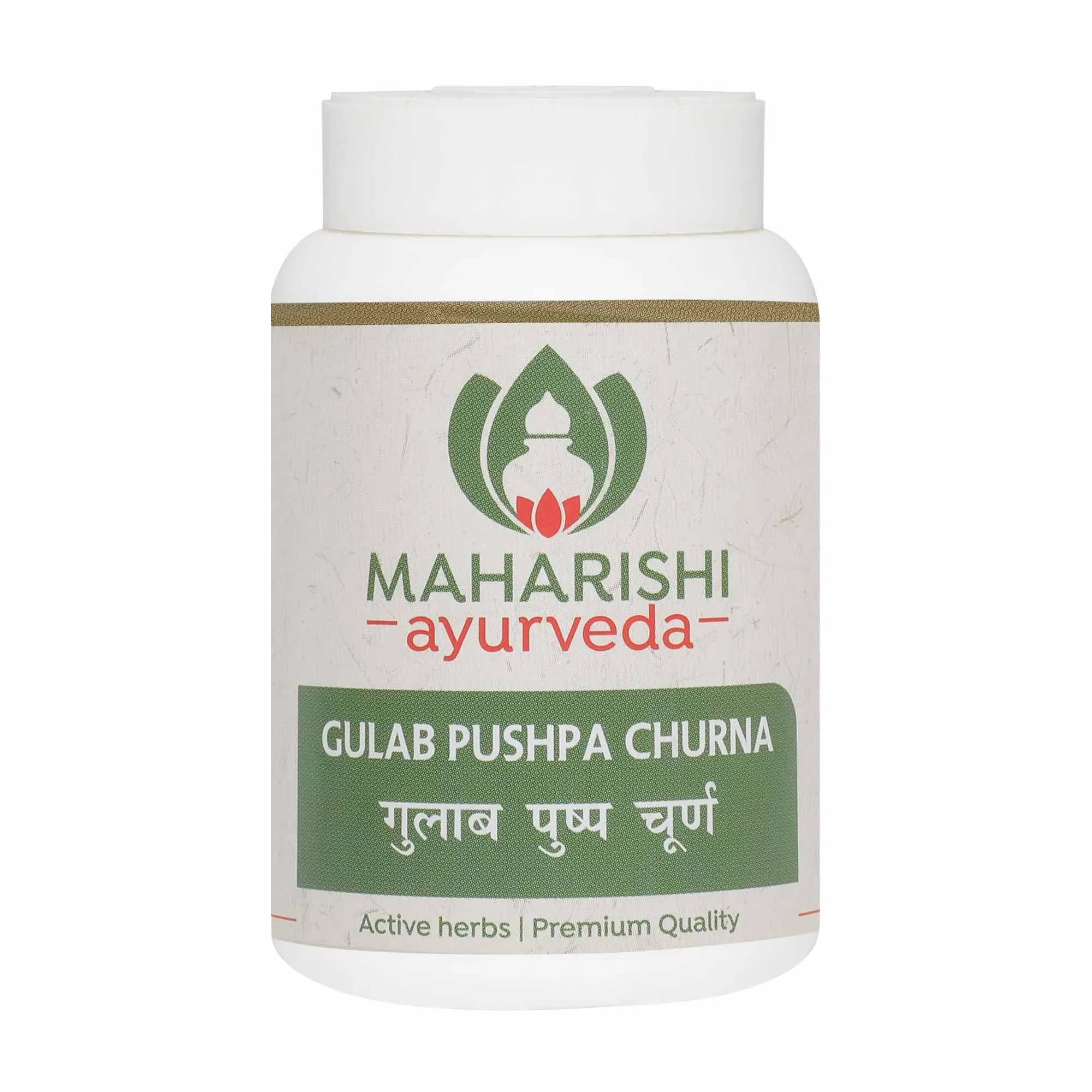 Maharishi ayurveda gulab pushpa churna 50 g shopindianproductsa