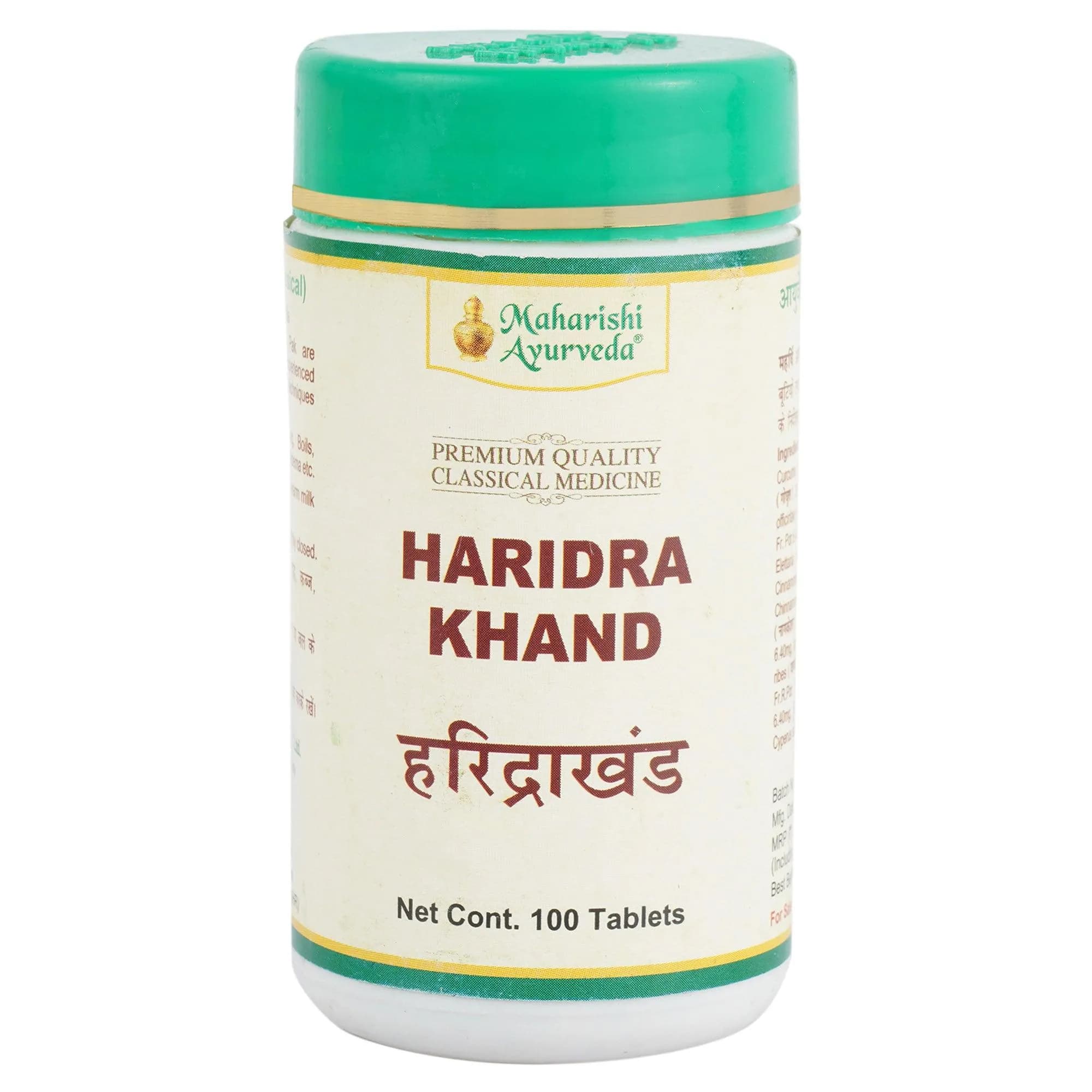 Maharishi ayurveda haridra khand 60 tablets shopindianproductsa