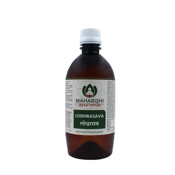 Maharishi ayurveda lodhrasava 450 ml shopindianproductsa