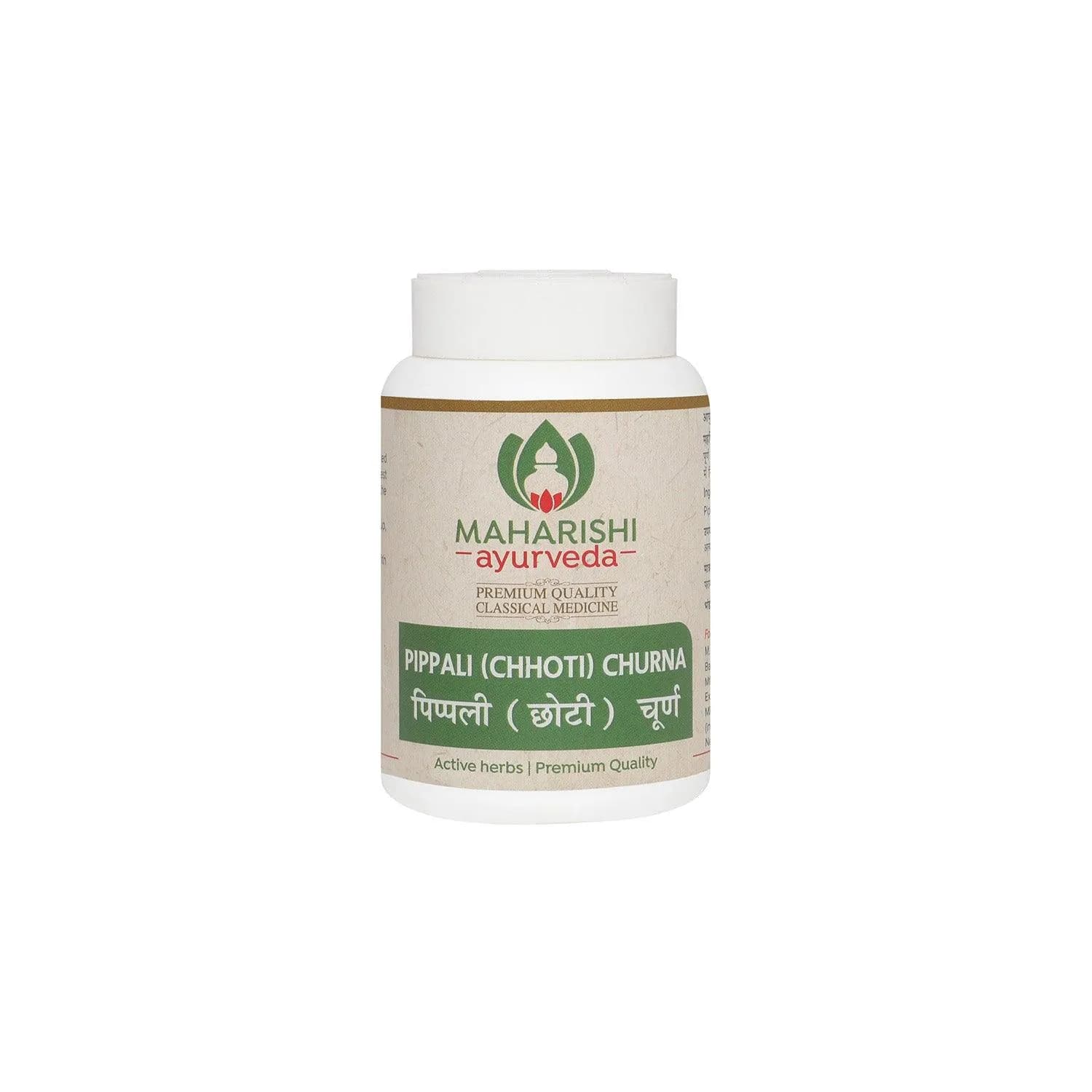 Maharishi ayurveda pippali churna 25 g shopindianproductsa