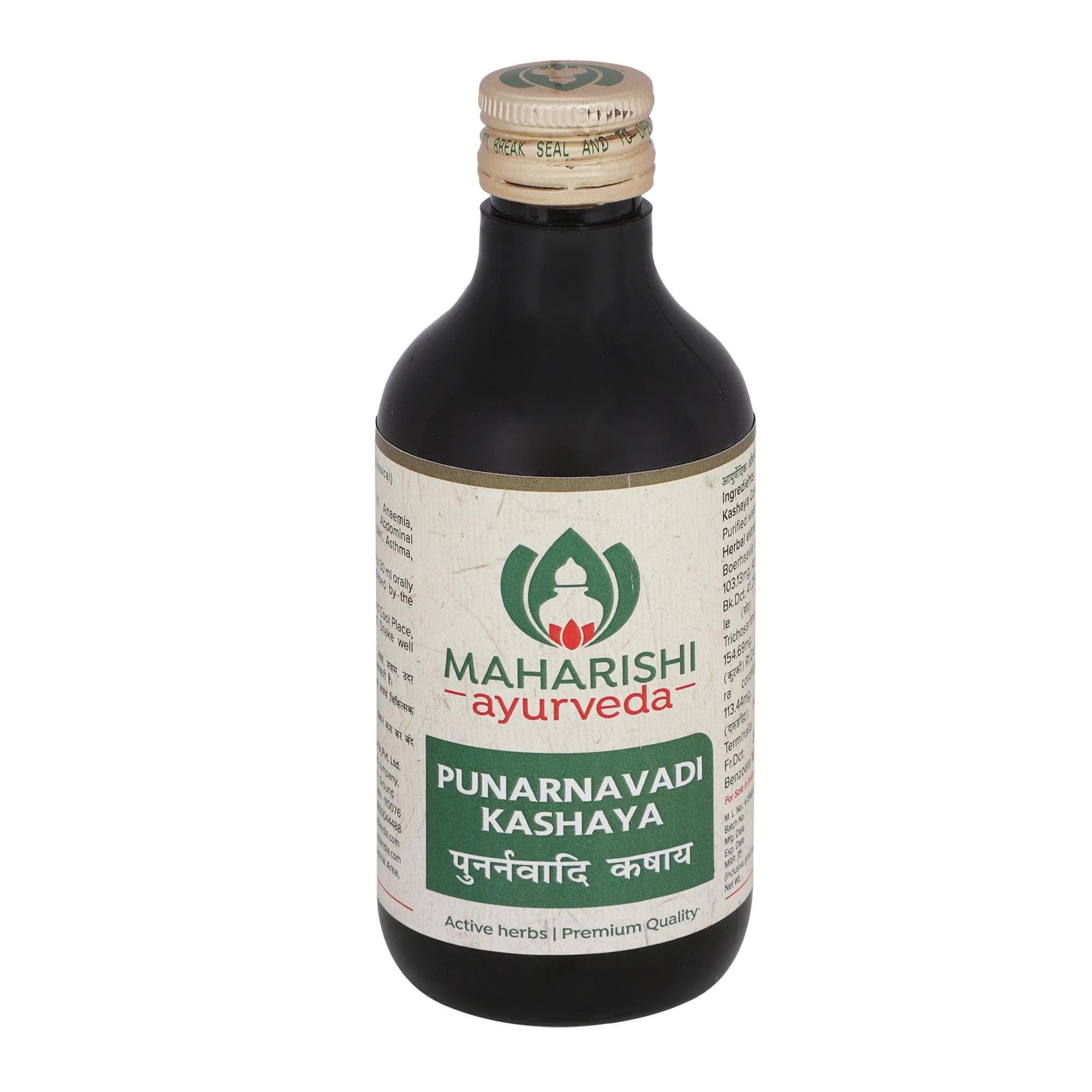 Maharishi ayurveda punarnavadi kashayam 200 ml shopindianproductsa