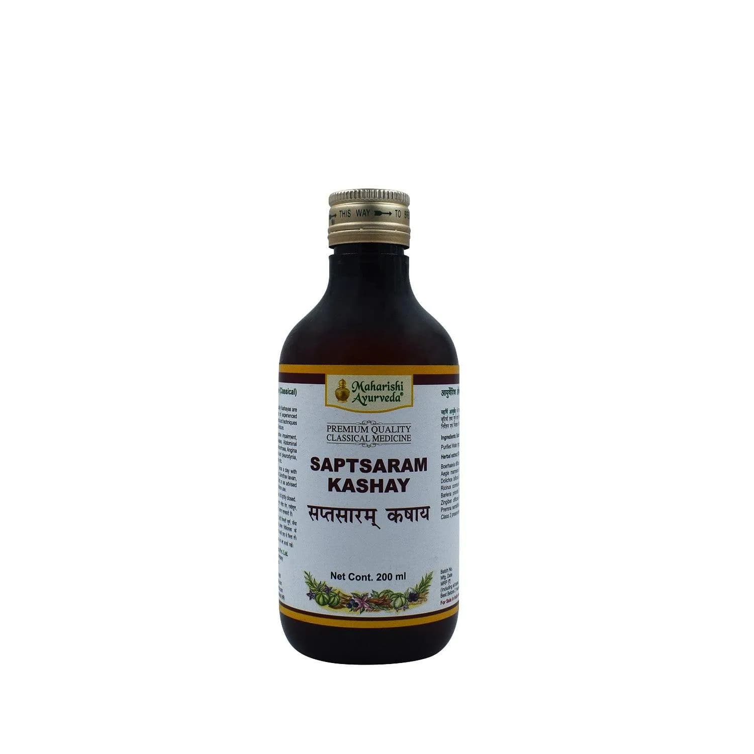 Maharishi ayurveda saptasaram kashayam 200 ml shopindianproductsa