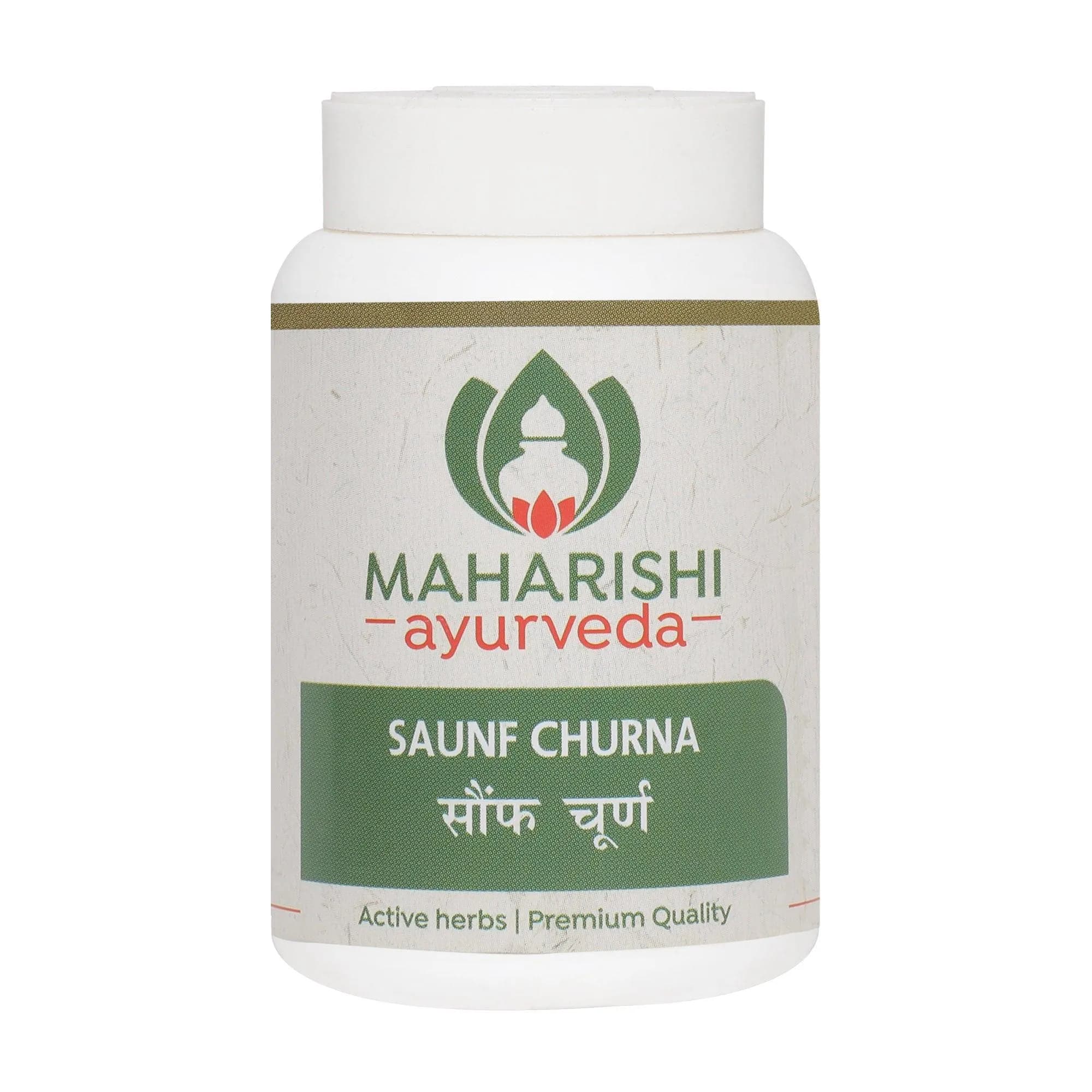 Maharishi ayurveda saunf churna 50 g shopindianproductsa