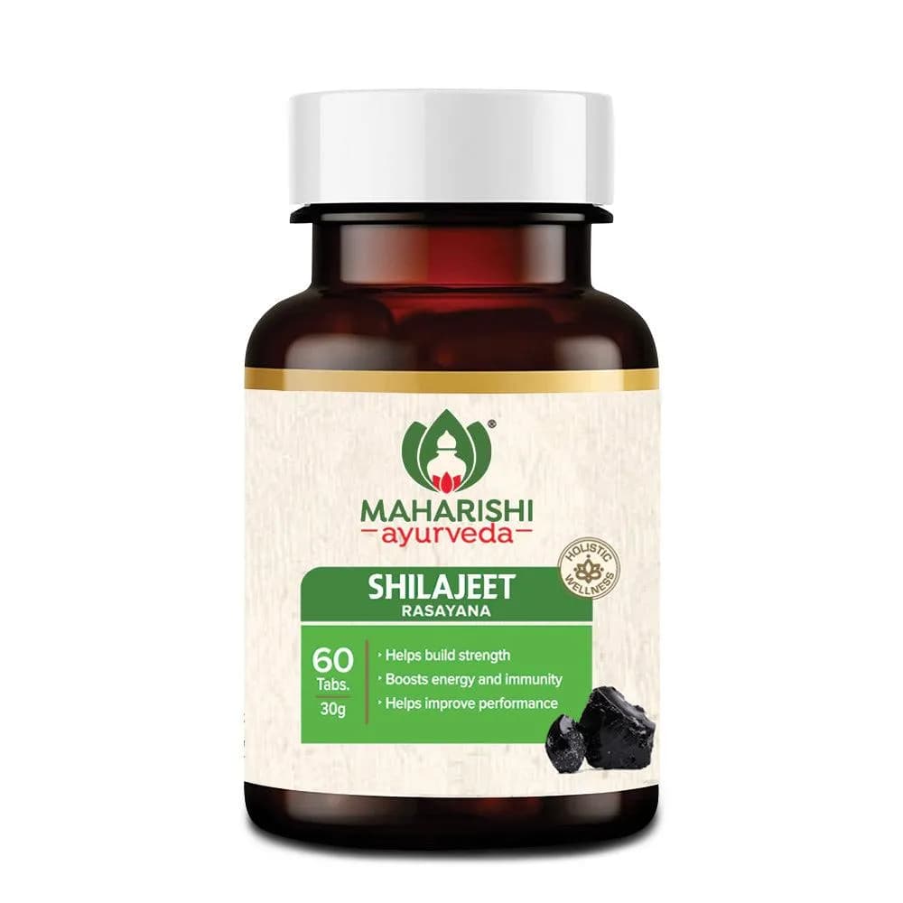Maharishi ayurveda shilajeet rasayana 60 tablets shopindianproductsa