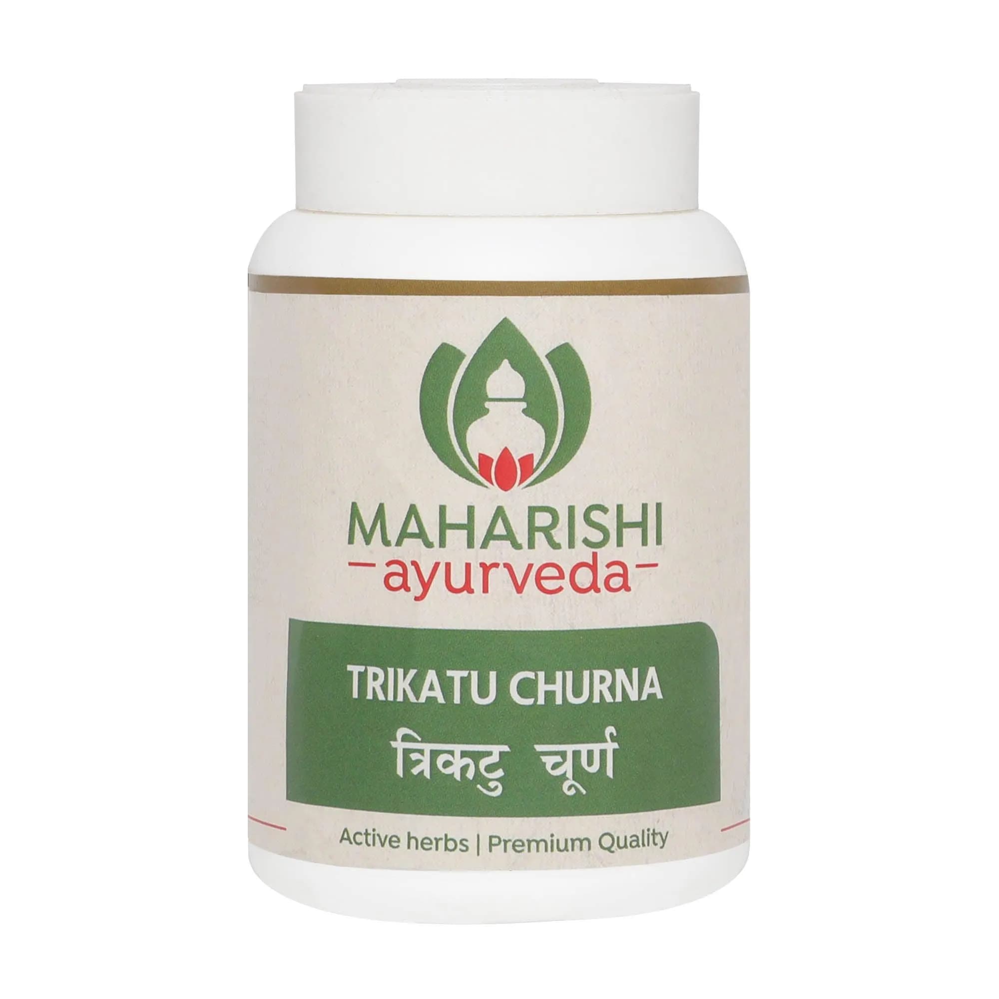 Maharishi ayurveda trikatu churna 25 g shopindianproductsa