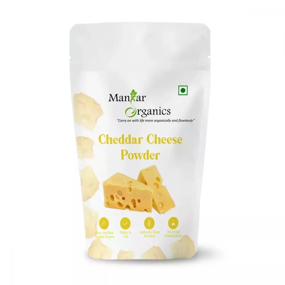 Manhar Organics Cheddar Cheese Powder 100 g Main Image