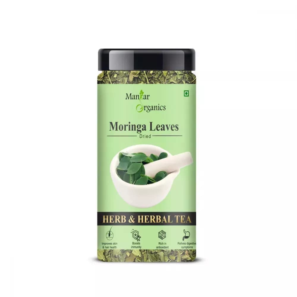 Manhar Organics Dried Moringa Leaves 40 g Main Image