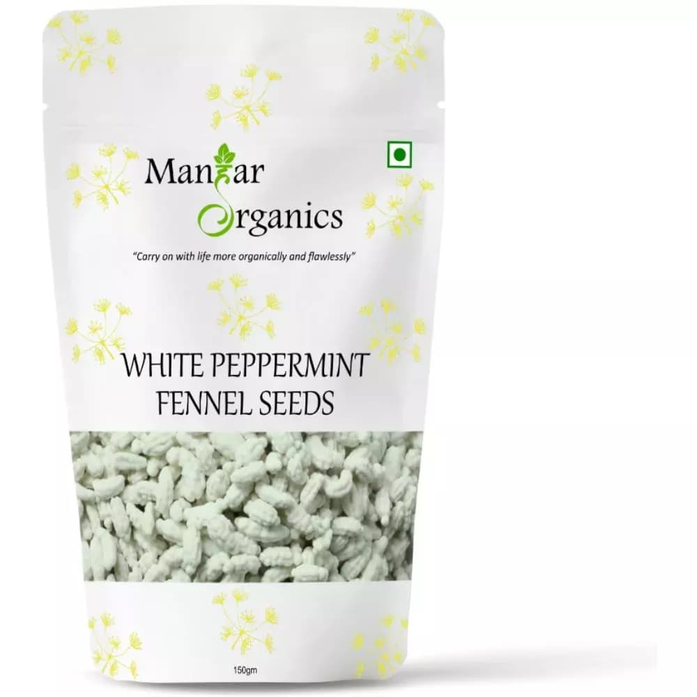 Manhar Organics Peppermint Fennel Seeds 150 g Main Image