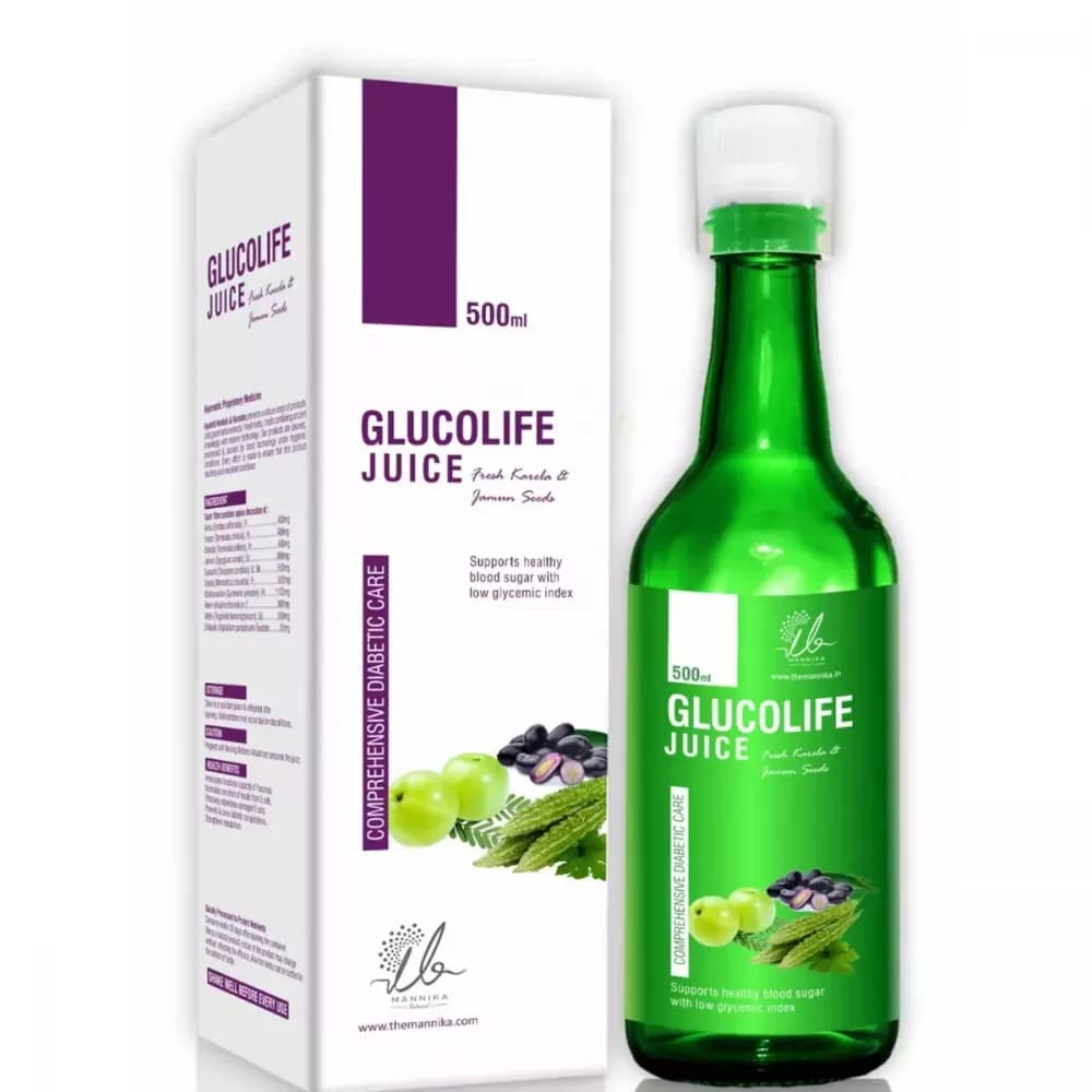 Mannika By Tanish Glucolife Juice 500 ml Main Image