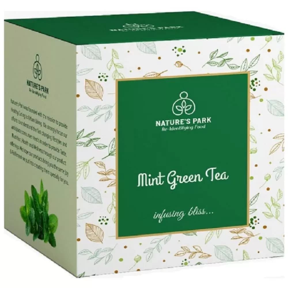 Nature's Park Mint Green Tea 200 g Main Image