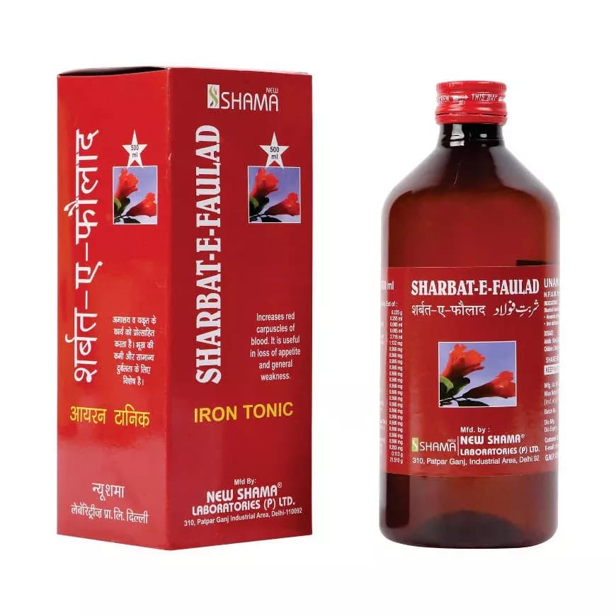 New Shama Sharbat-E-Faulad 500 ml Main Image