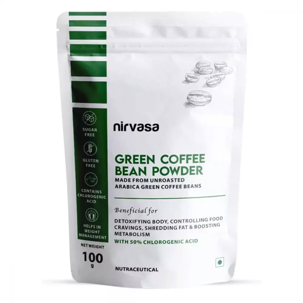 Nirvasa Green Coffee Bean Powder 100 g Powder Main Image