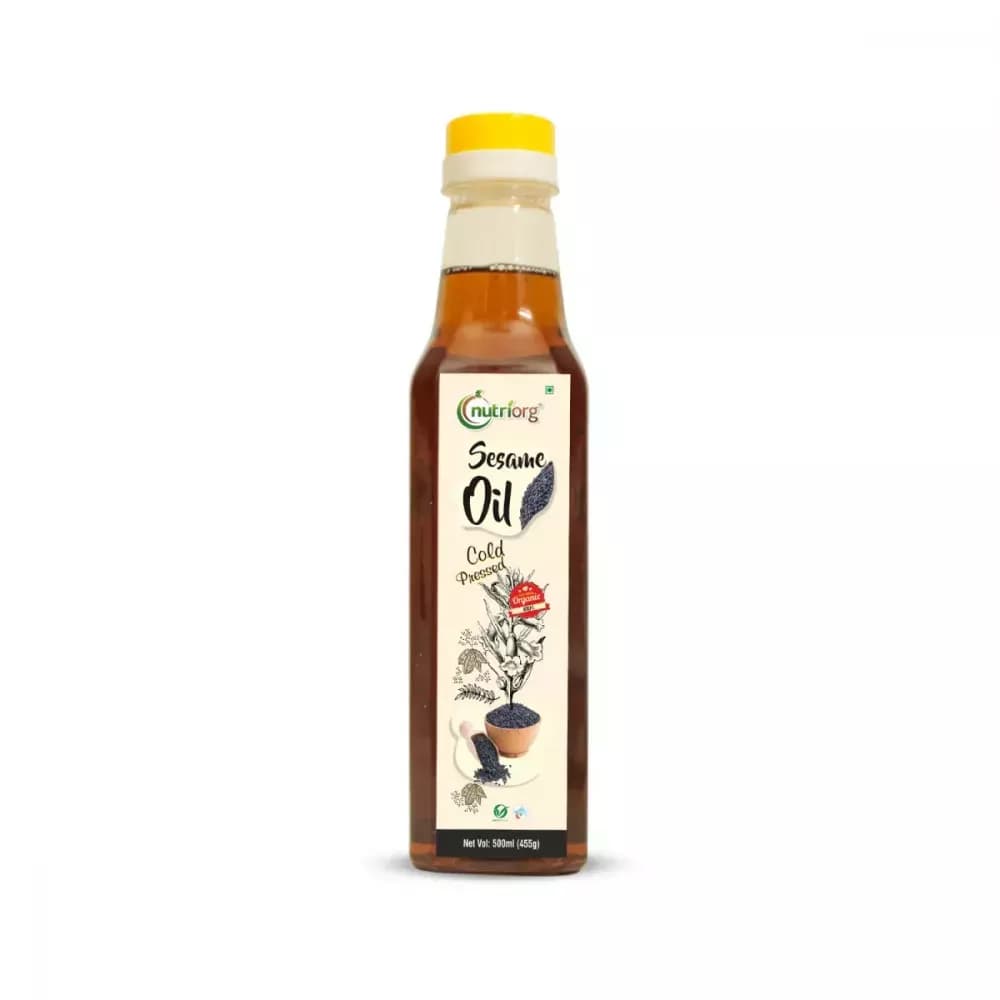 Nutriorg Certified Organic Sesame Oil 500 ml Main Image