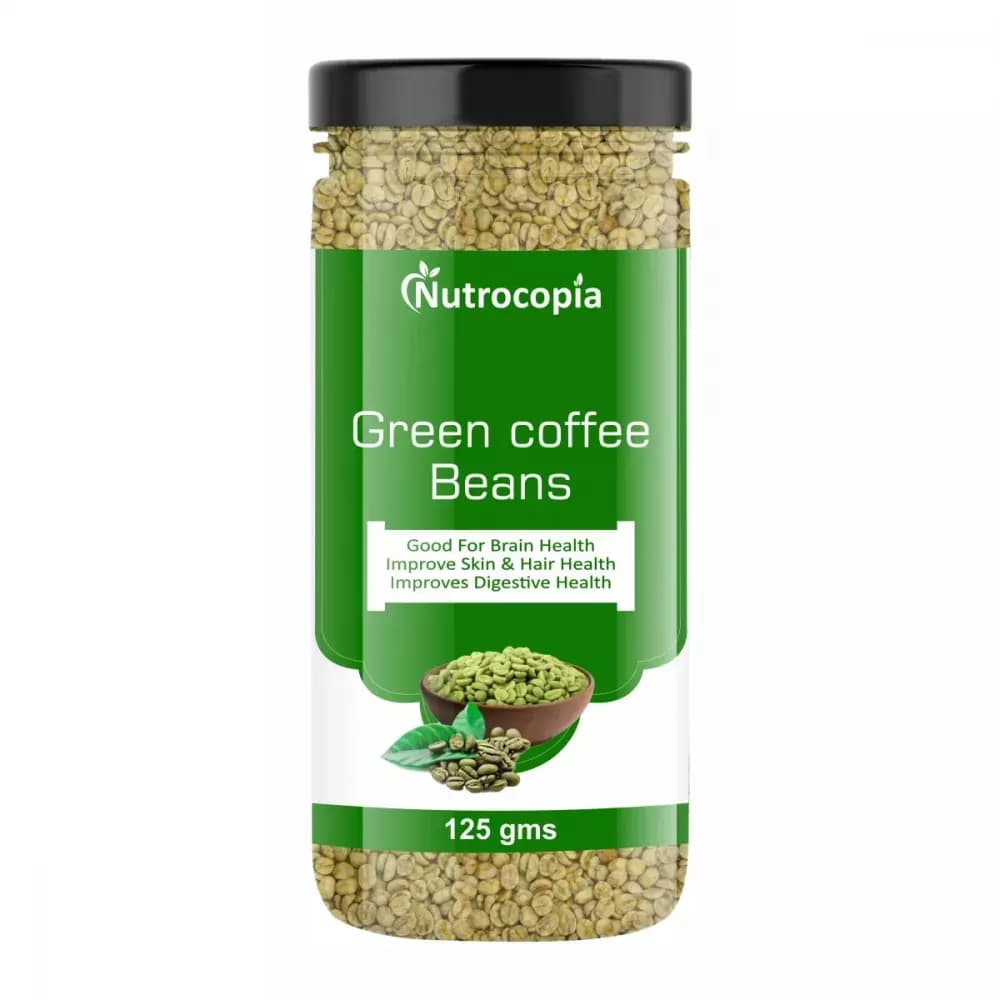 Nutrocopia Green Coffee Beans 125 g Main Image
