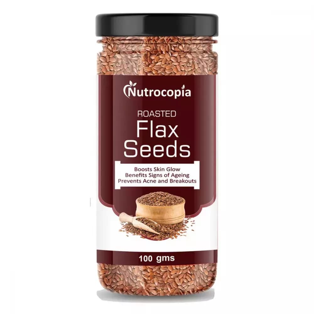 Nutrocopia Roasted Flax Seeds 100 g Main Image