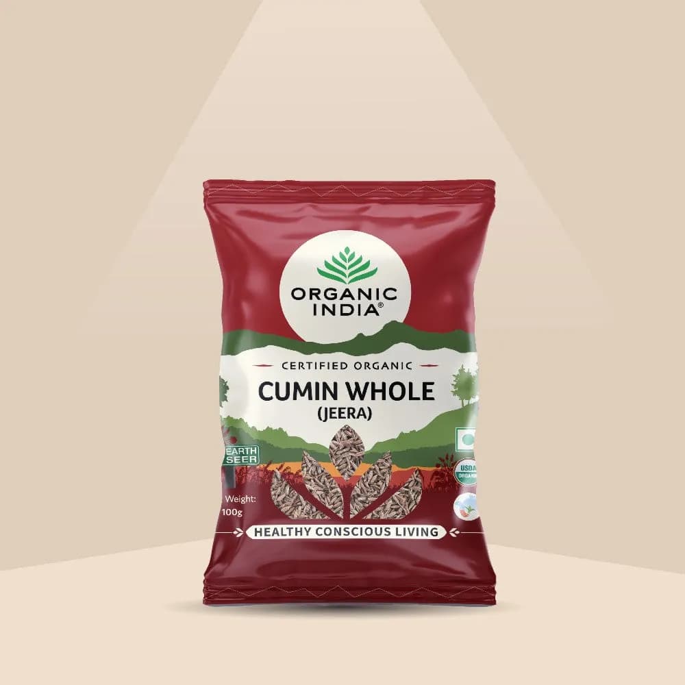 Organic India Cumin Whole 100 G ShopIndianProductsa