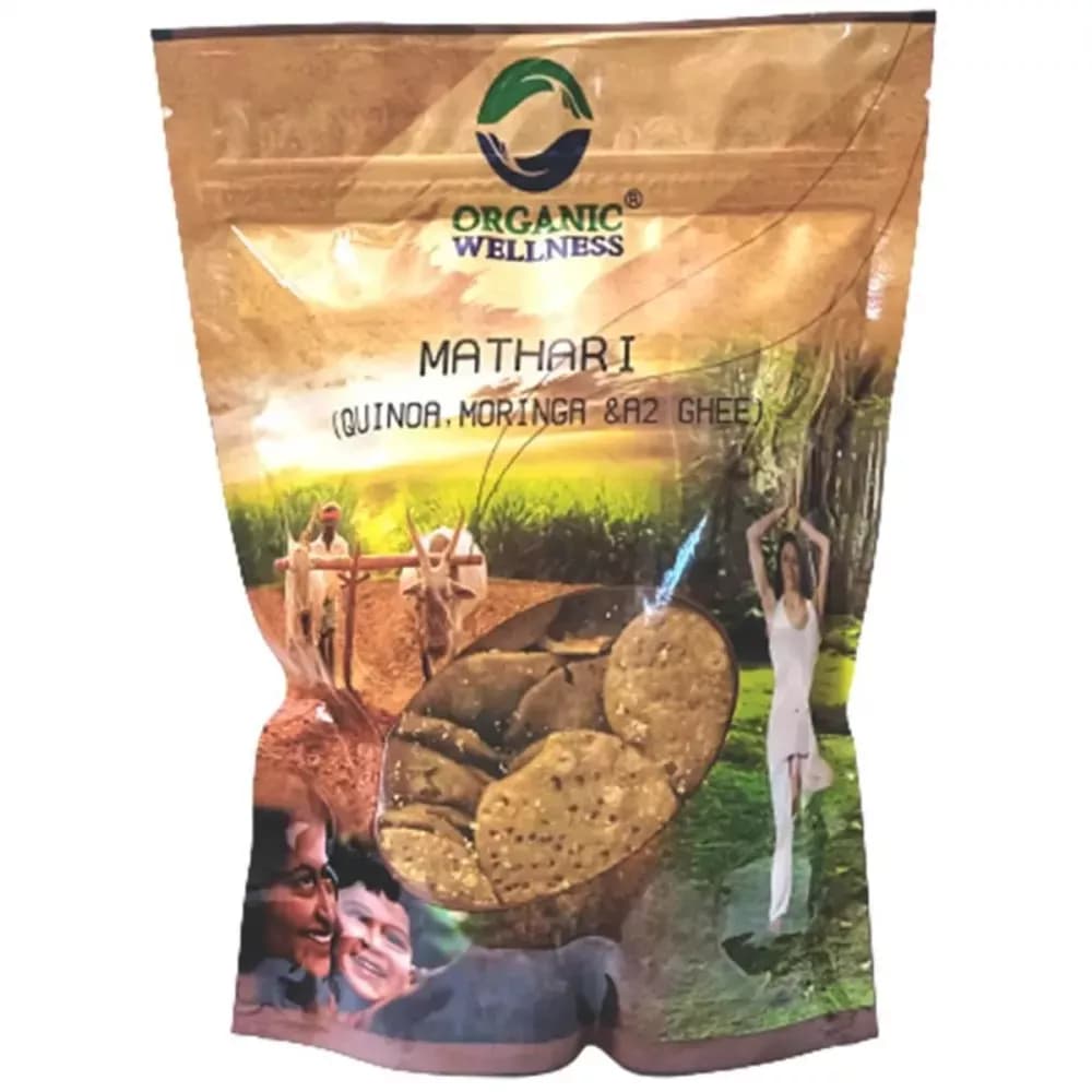 Organic Wellness Mathri Moringa & A2 Ghee 250 g Main Image