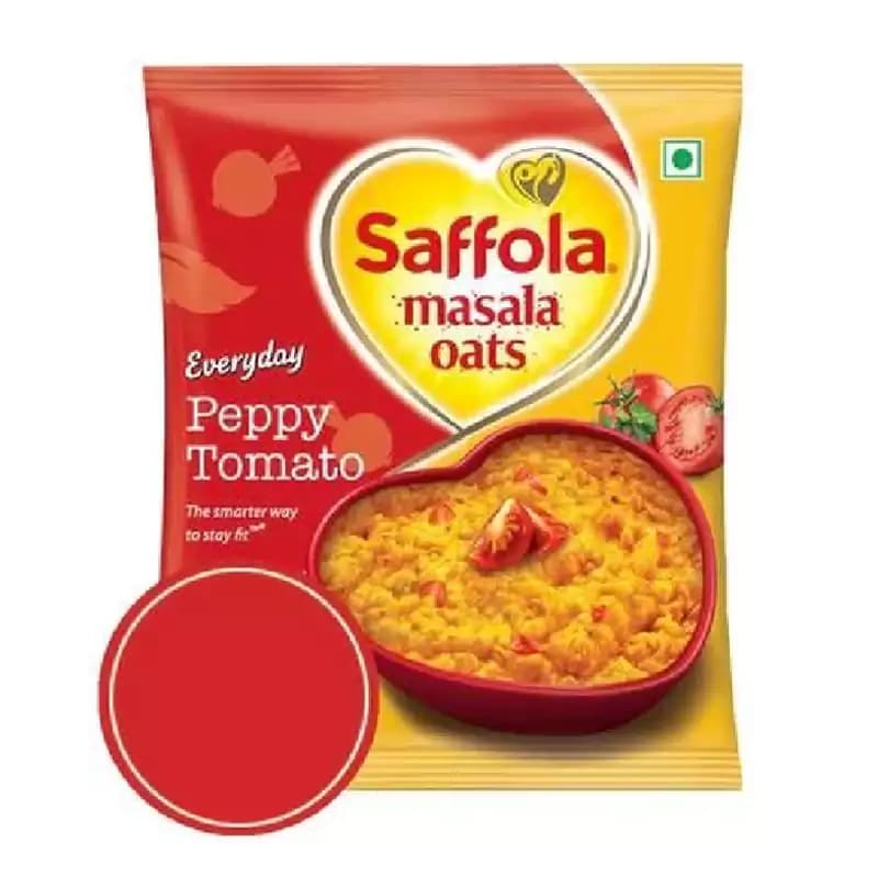 Pack Of 10 38 G Saffola Masala Oats Peppy Tomato ShopIndianProductsa