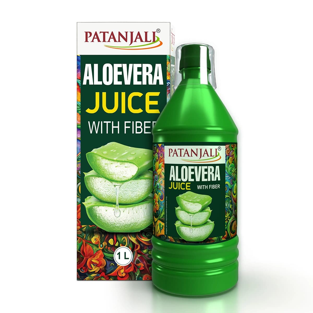 Patanjali aloevera juice with fiber 1000 ml shopindianproductsa