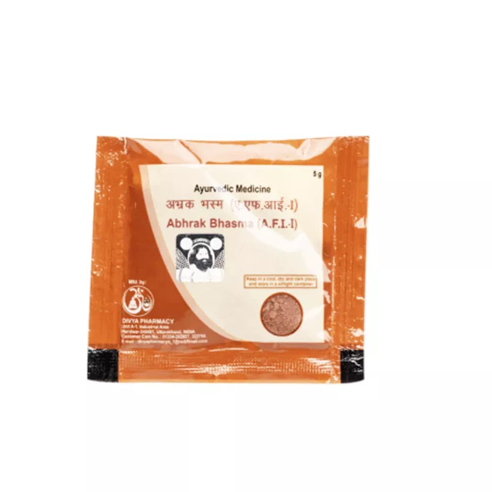 Patanjali Divya Abhrak Bhasma 5 g Main Image