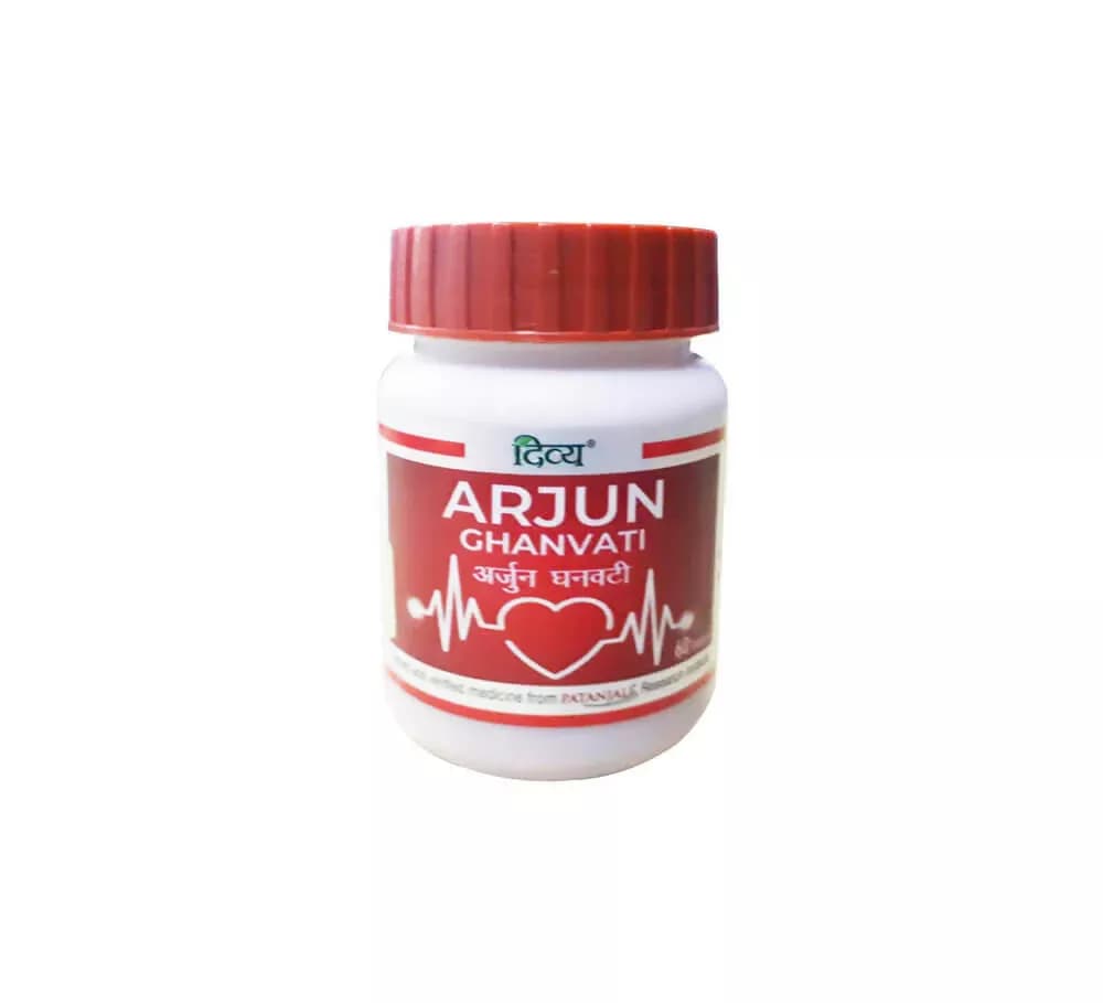 Patanjali Divya Arjun Ghanvati 60 Tablets Main Image