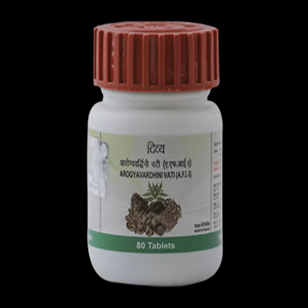 Patanjali Divya Arogyavardhini Vati 80 Tablets Main Image