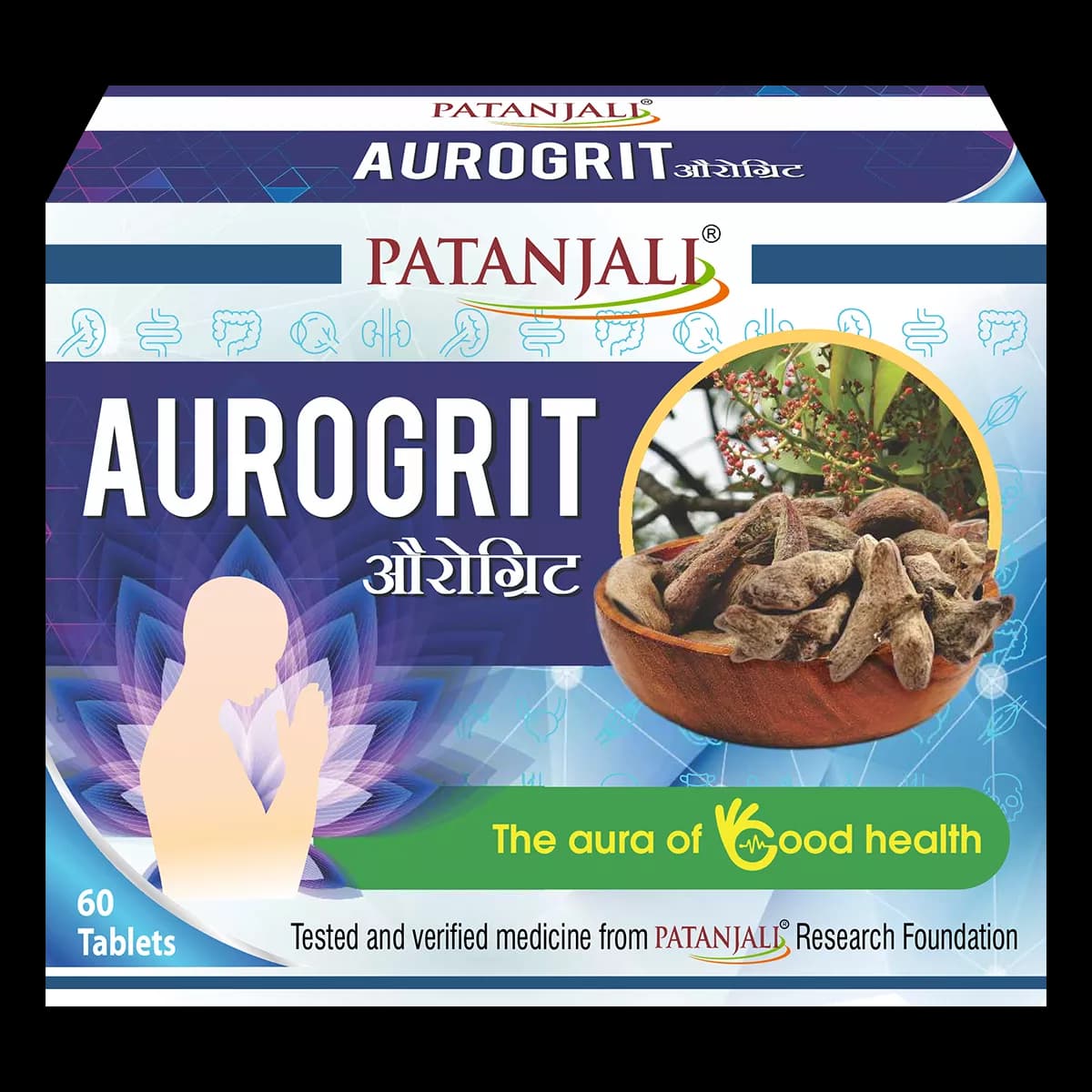 Patanjali Divya Aurogrit 60 Tablets Main Image