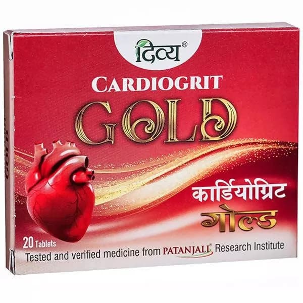Patanjali Divya Cardiogrit Gold 20 Tablets Main Image