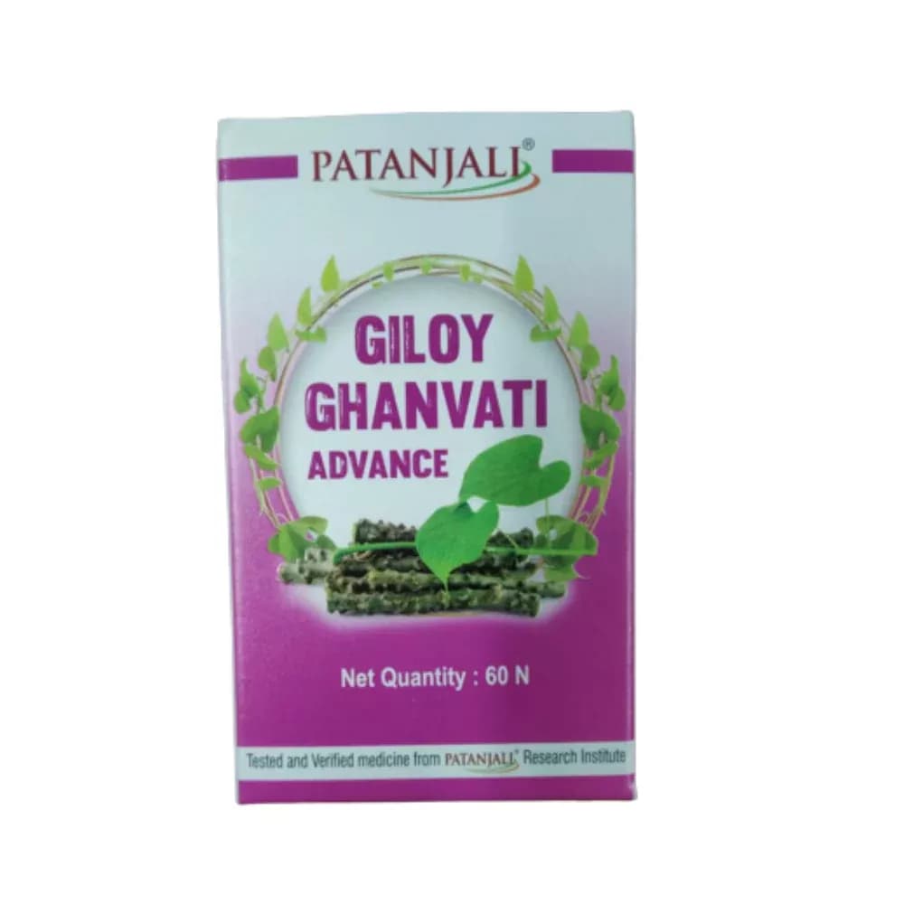 Patanjali Divya Giloy Ghanvati Advance 60 Tablets Main Image