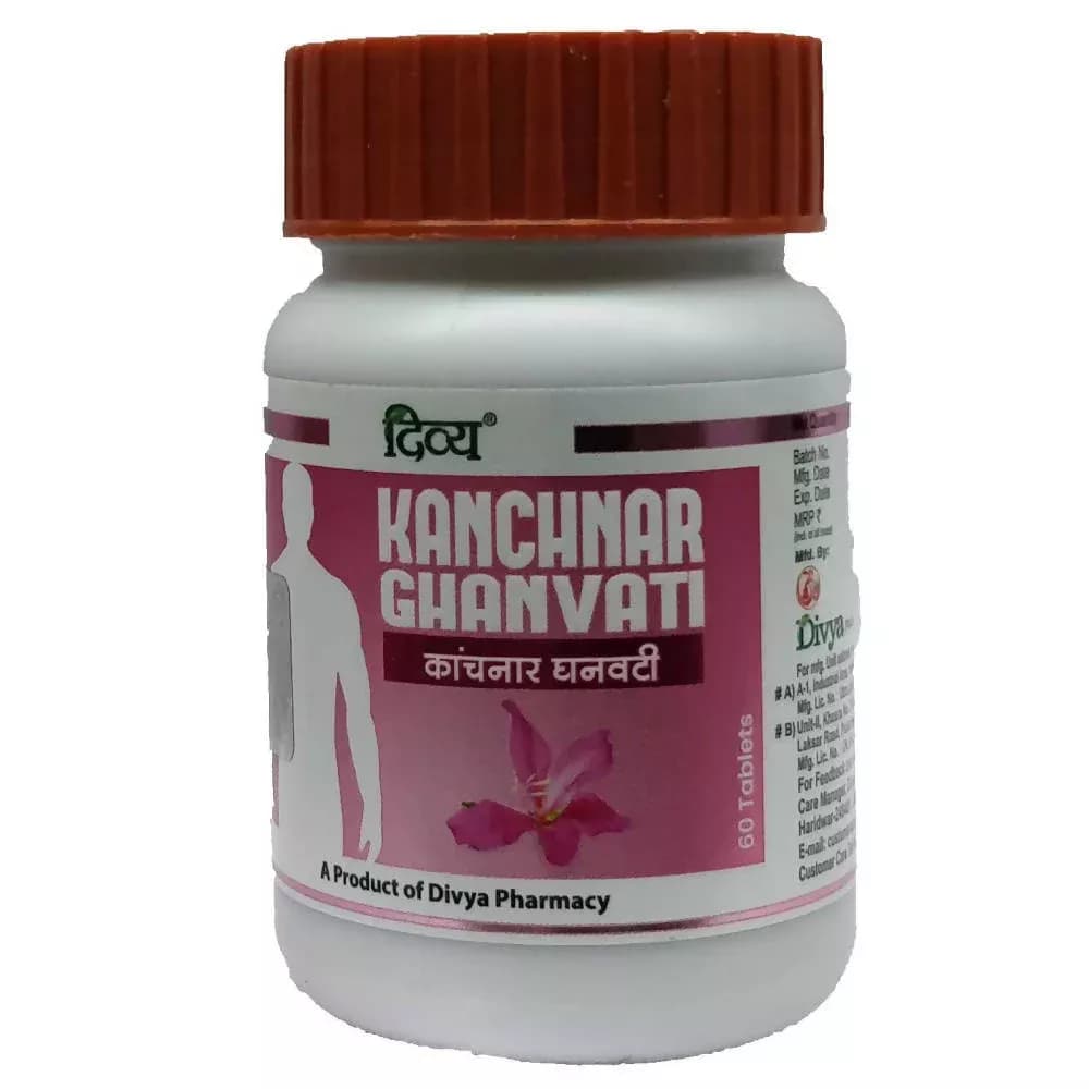 Patanjali Divya Kanchnar Ghanvati 60 Tablets Main Image