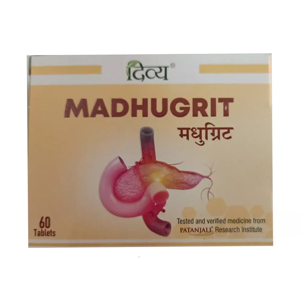 Patanjali Divya Madhugrit 60 Tablets Main Image