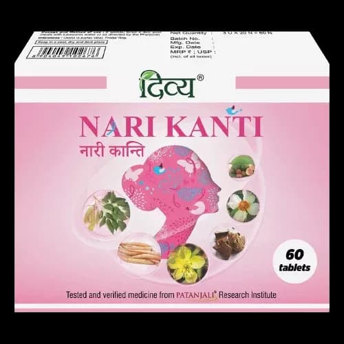 Patanjali Divya Nari Kanti 60 Tablets Main Image