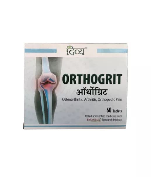 Patanjali Divya Orthogrit 60 Tablets Main Image