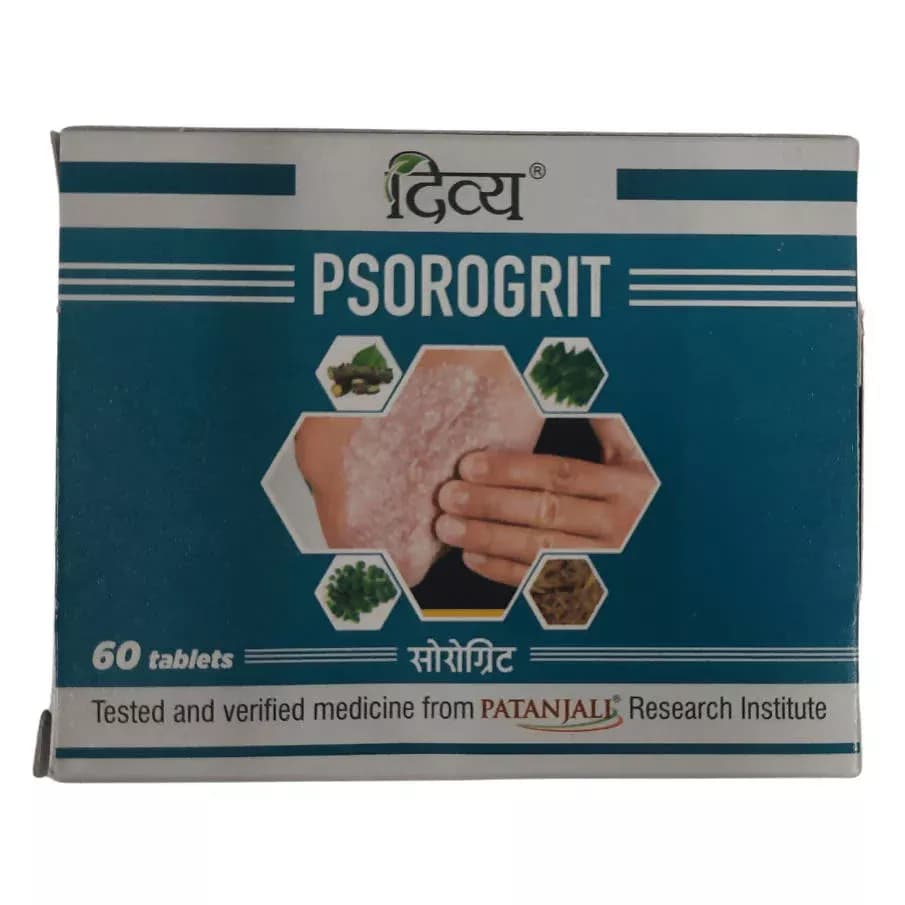 Patanjali Divya Psorogrit 60 Tablets Main Image