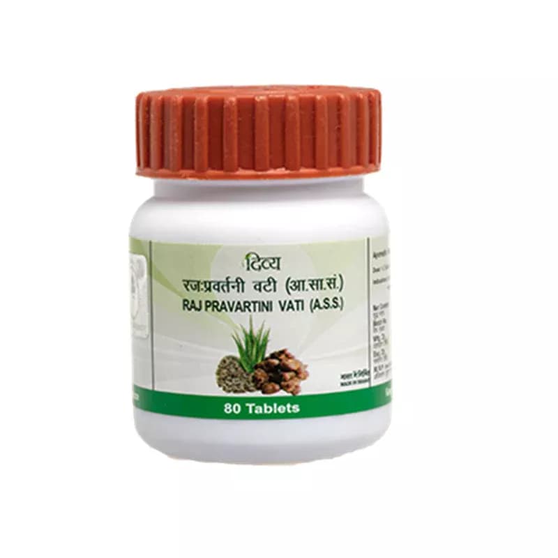 Patanjali Divya Raj Pravartini Vati 80 Tablets Main Image