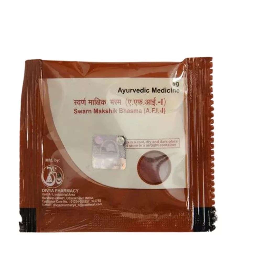 Patanjali Divya Swarn Makshik Bhasma 5 g Main Image