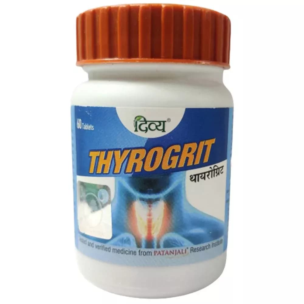 Patanjali Divya Thyrogrit 60 Tablets Main Image