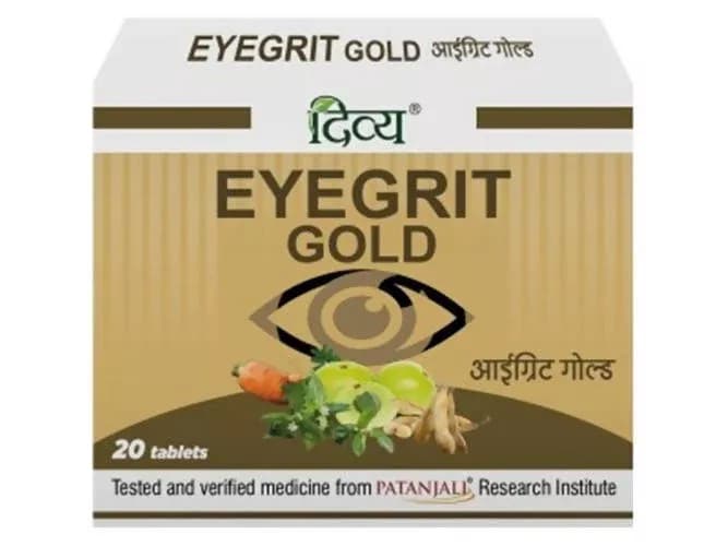 Patanjali Eyegrit Gold 20 Tablets Main Image