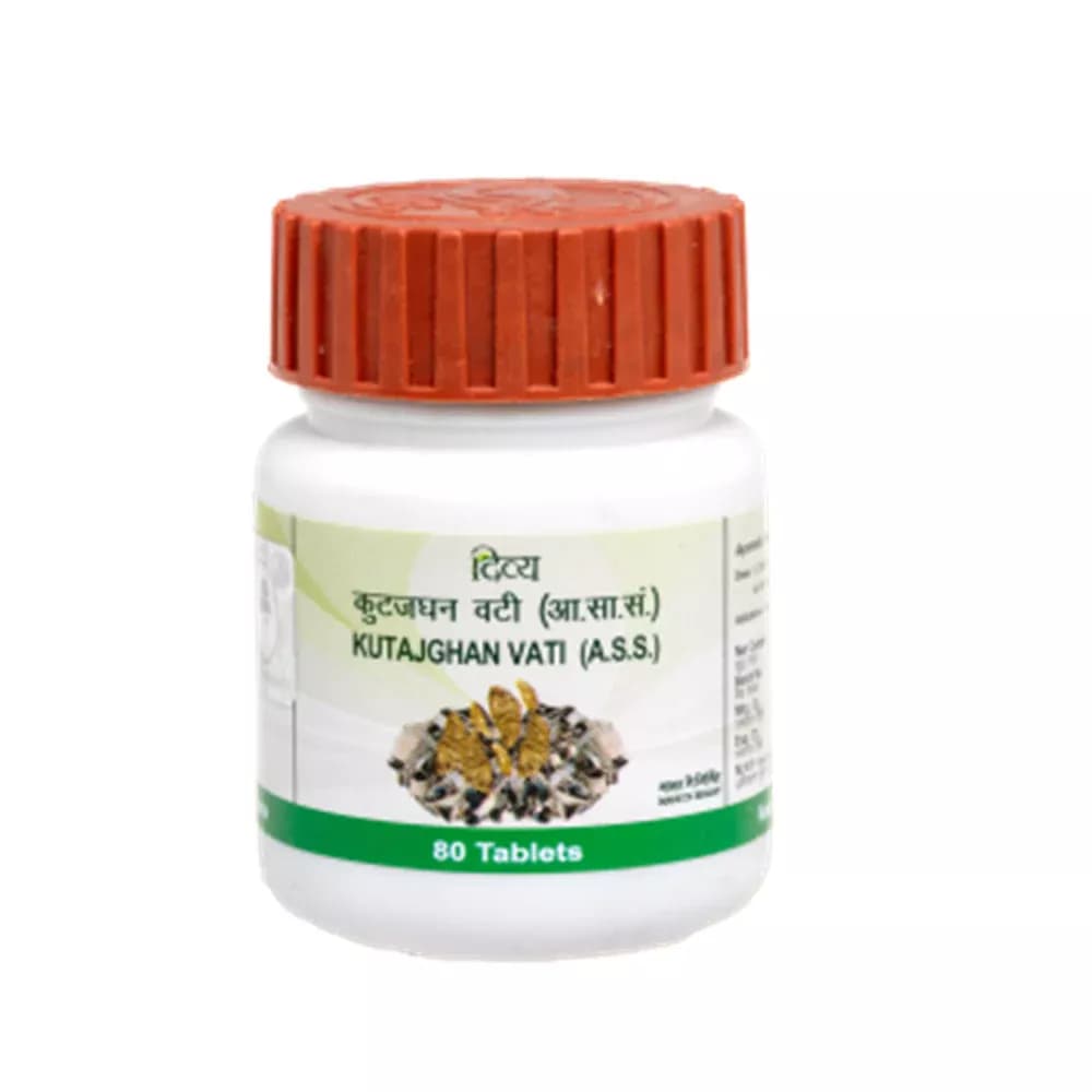 Patanjali Kutajghan Vati 80 Tablets Main Image
