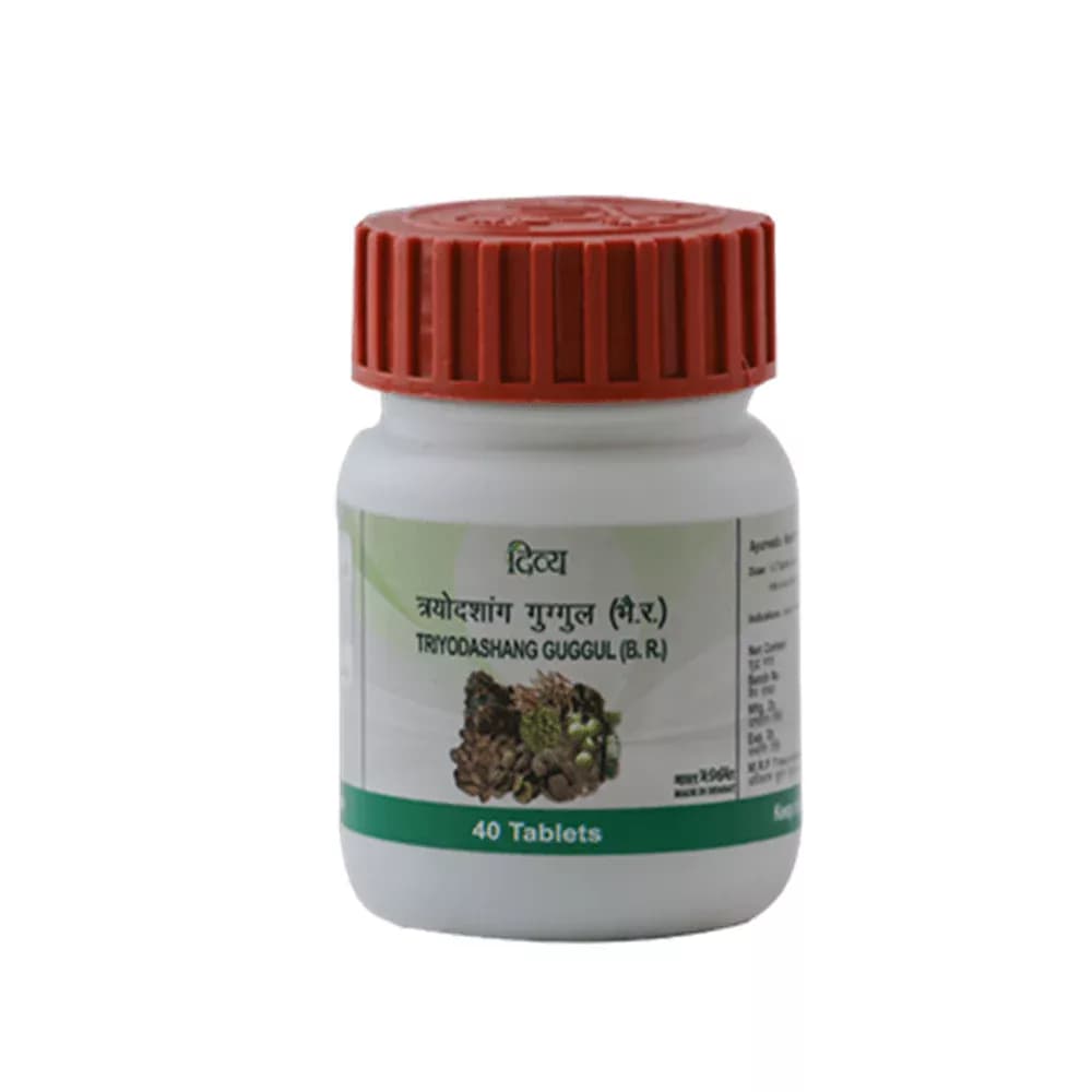 Patanjali Triyodashang Guggul 40 Tablets Main Image