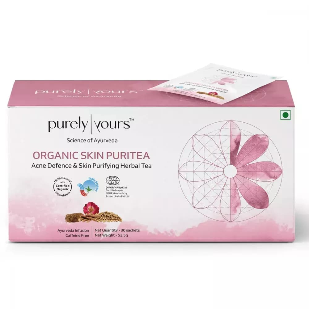 Purely Yours Organic Skin Puritea Herbal Tea 30 Sachet Main Image